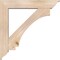 Ekena Millwork Imperial Traditional Smooth Bracket w/ Offset Brace, Douglas Fir, 7 1/2"W x 40"D x 40"H BKT0806X40X40IMP01SDF - alternate 3